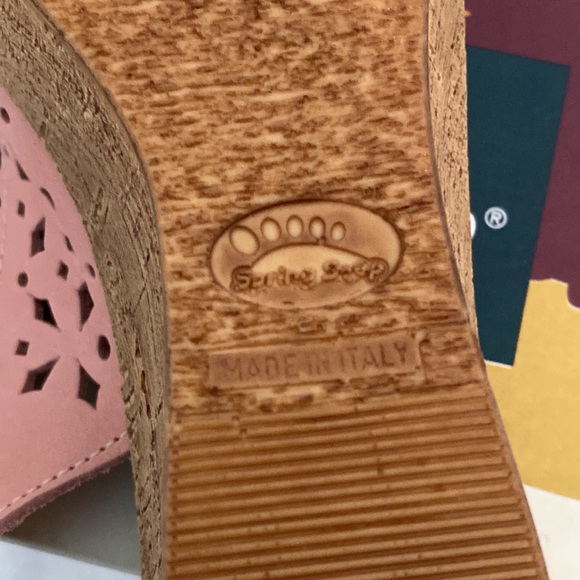 Spring Step Sandal Pink Size 8-1/2 New in the Box - Picture 9 of 11